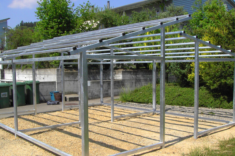 Fahrradunterstand Mühlheim Metallbau